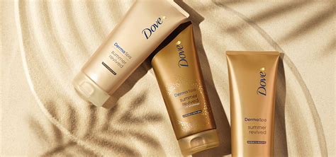 dove bronzing lotion